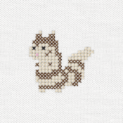 "The Furret embroidery from the Pokémon Shirts clothing line."