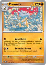 Marowak105PokémonCard151.jpg