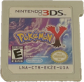 Pokémon Y cartridge