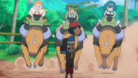 A Poké Ride Tauros