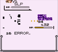 A 16 Error in Pokémon Red