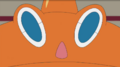 Rotom's miscolored eyes