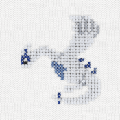 "The Lugia embroidery from the Pokémon Shirts clothing line."