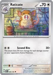 Raticate20PokémonCard151.jpg