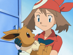 May catching Eevee.png