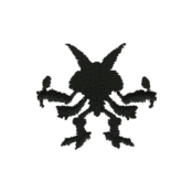 ""The Minimal Alakazam embroidery from the Pokémon Shirts clothing line."