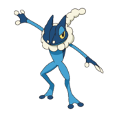 Frogadier Battle Nine.png