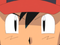 Ash's miscolored eyebrow