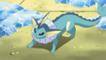 Vaporeon in the anime