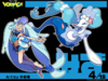 Water-type Hatsune Miku with Primarina for Project VOLTAGE[44]